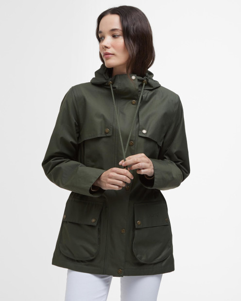 Dallas Waterproof Jacket Olive/Ancient Tartan