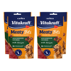 Image of Vitakraft MeatyBits, Treat for Dogs, Venison, 4 Count