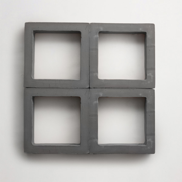 Belgian Reproduction Privé | Courtyard Cubes | Flemish Black