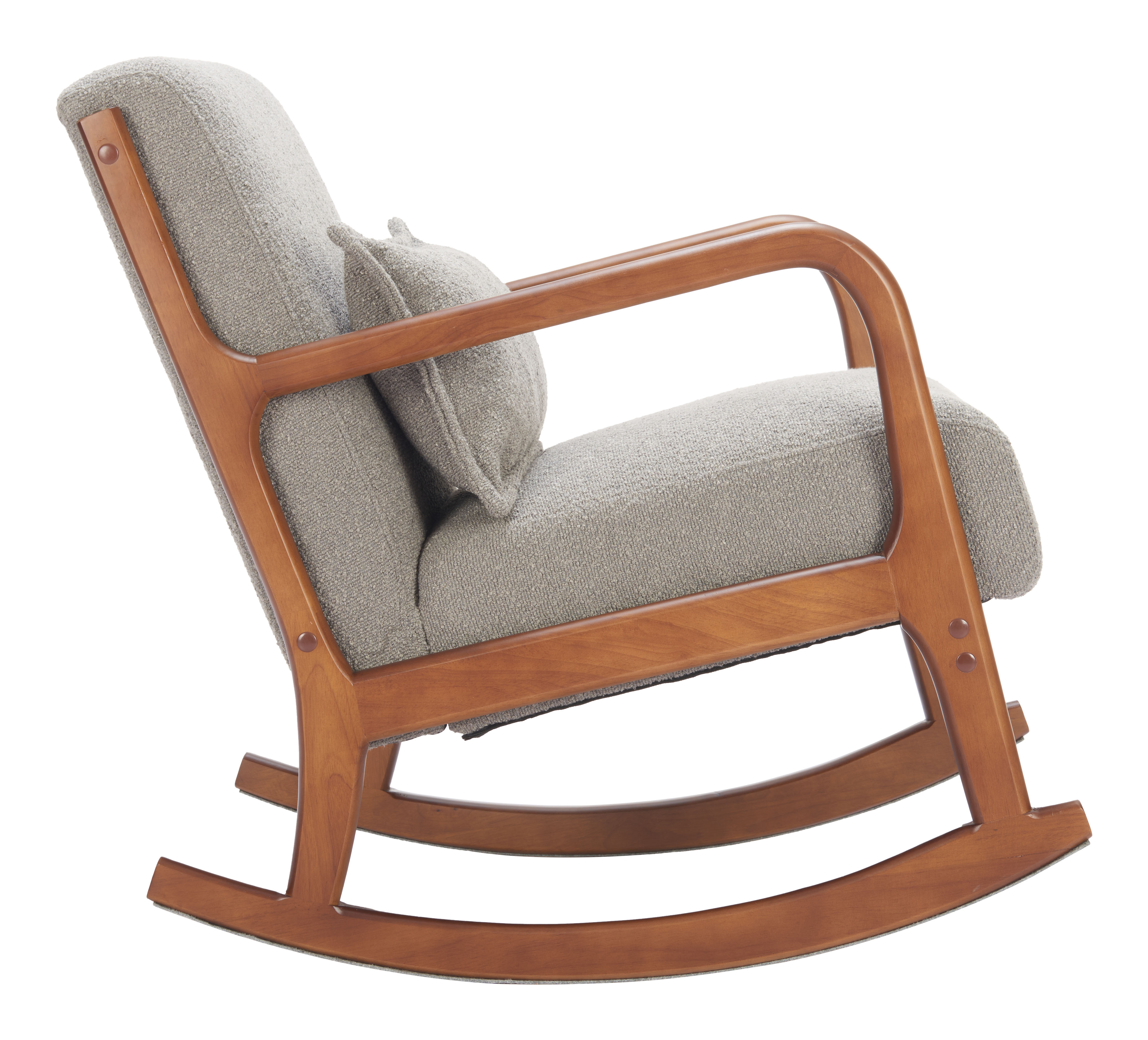 Hady Rocking Chair Gray product image