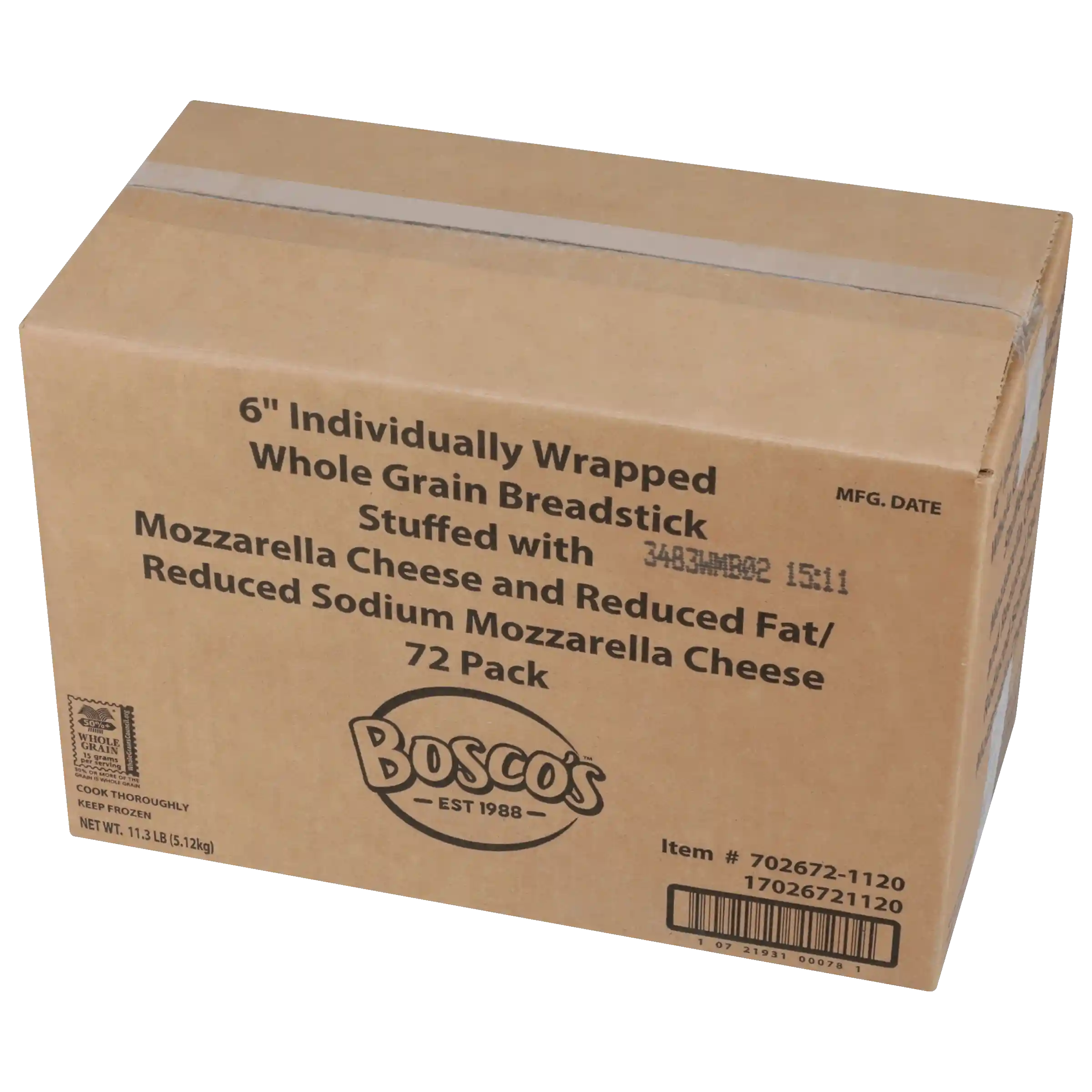 Bosco® Individually Wrapped Whole Grain Cheese Stuffed Breadsticks, 2.50 oz._image_41