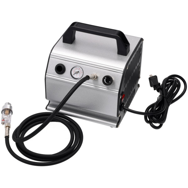 Basic 115 Volt Small Airbrush Compressor Set Airbrush