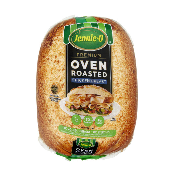 JENNIE-O(r) Oven Roasted Chicken Breast, 2pc . C1CB - Front Center Inner Pack (Hi Res)