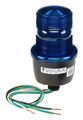 Strobe and Warning Light LED 120 V Blue Lens 1/2 inch NPT Male Pipe Mount LP3 StreamLine® 0.13 A 4X 5.8 in. H