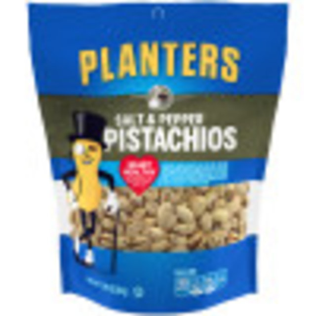 PLANTERS Sea Salt & Black Pepper Pistachios 12.75 oz Bag image