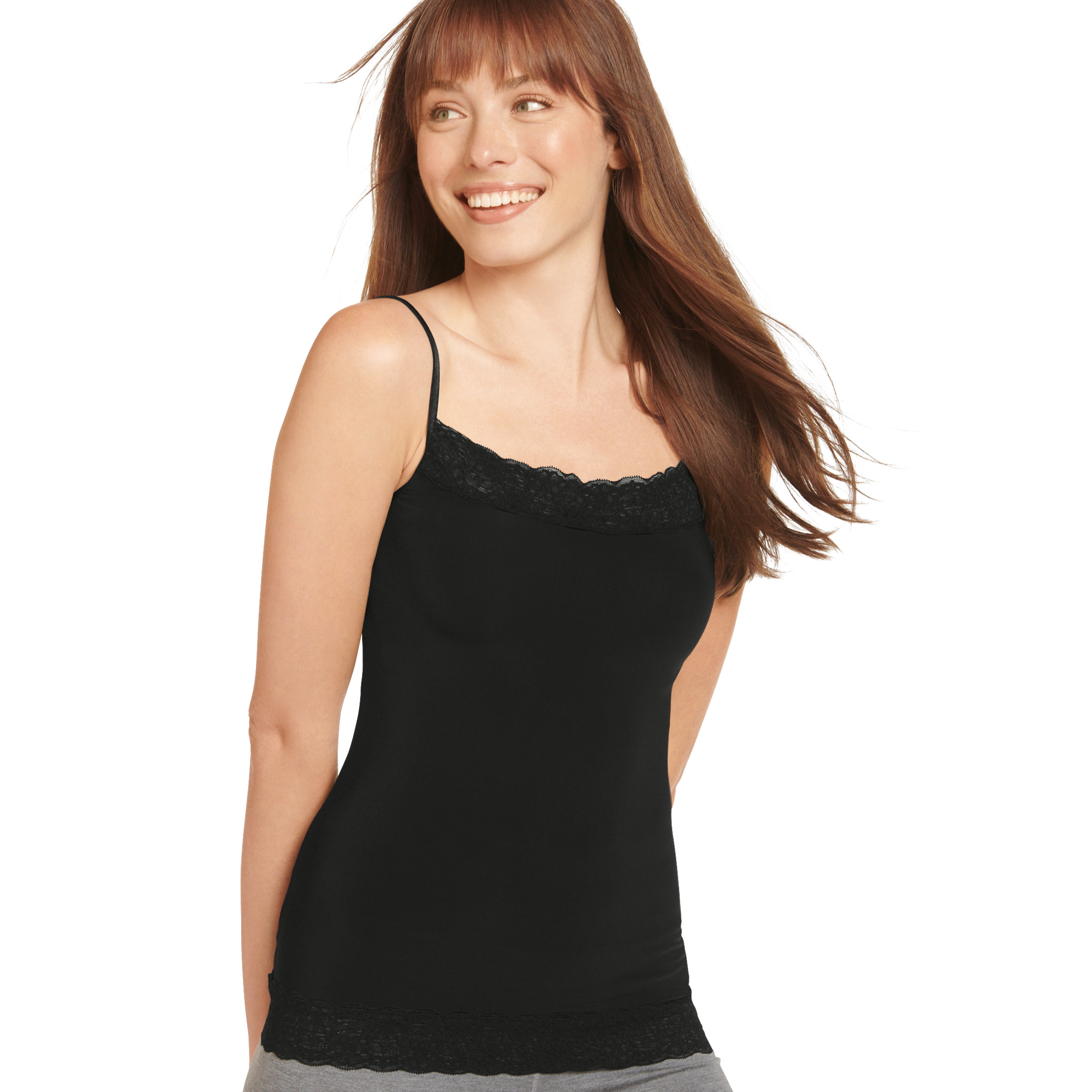 Jockey Women's Skimmies Ultralight Smoothing Lace Cami
