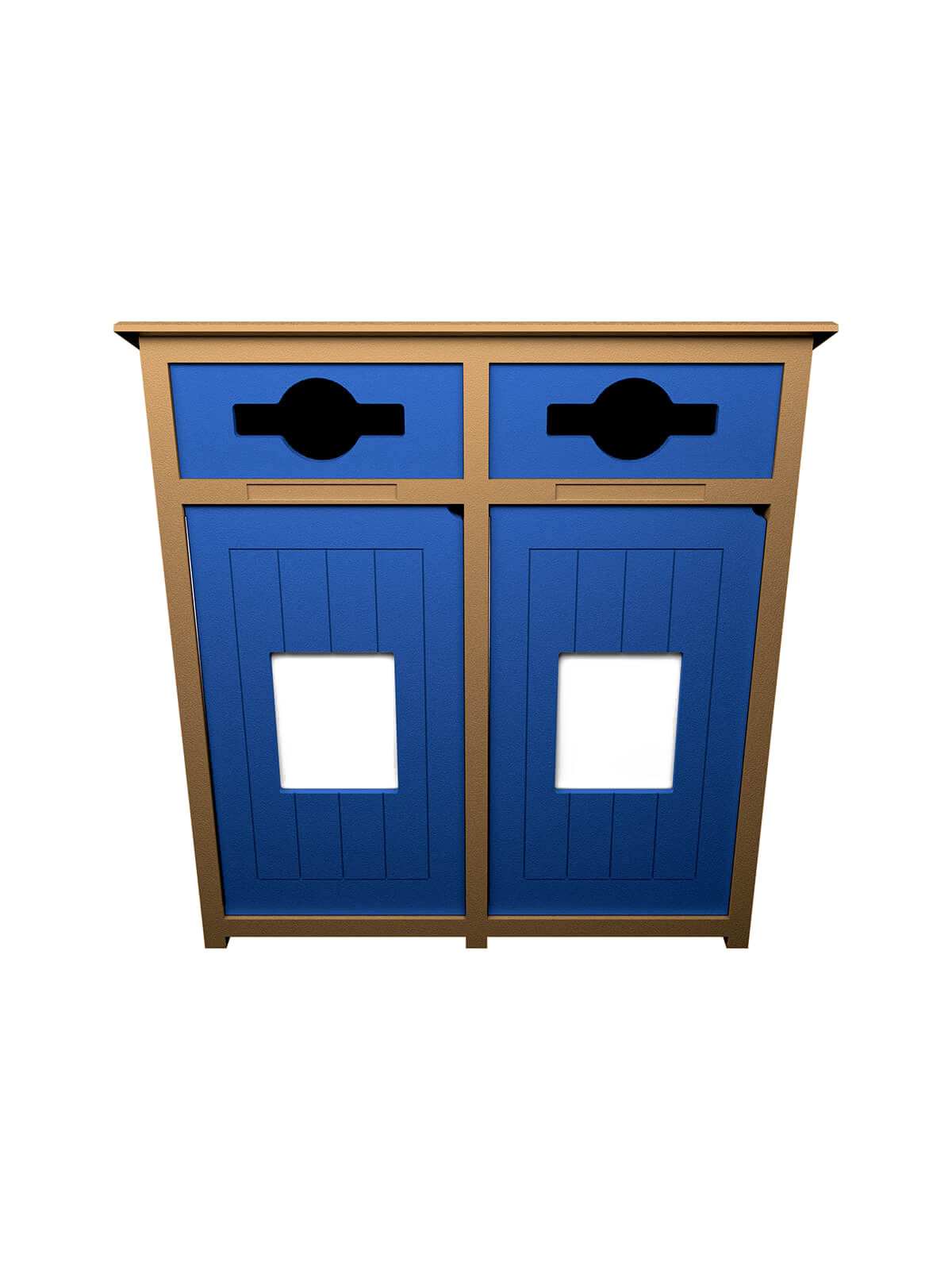 AURA – Double – Unit – Mixed – Cedar-Blue