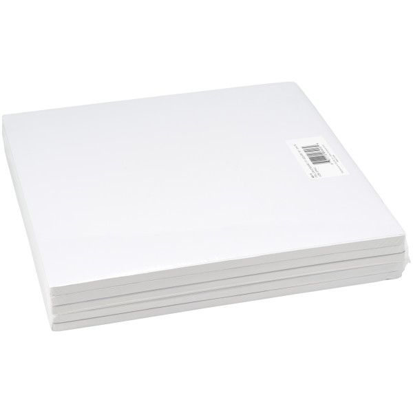 16" Square White Foil Cake Board