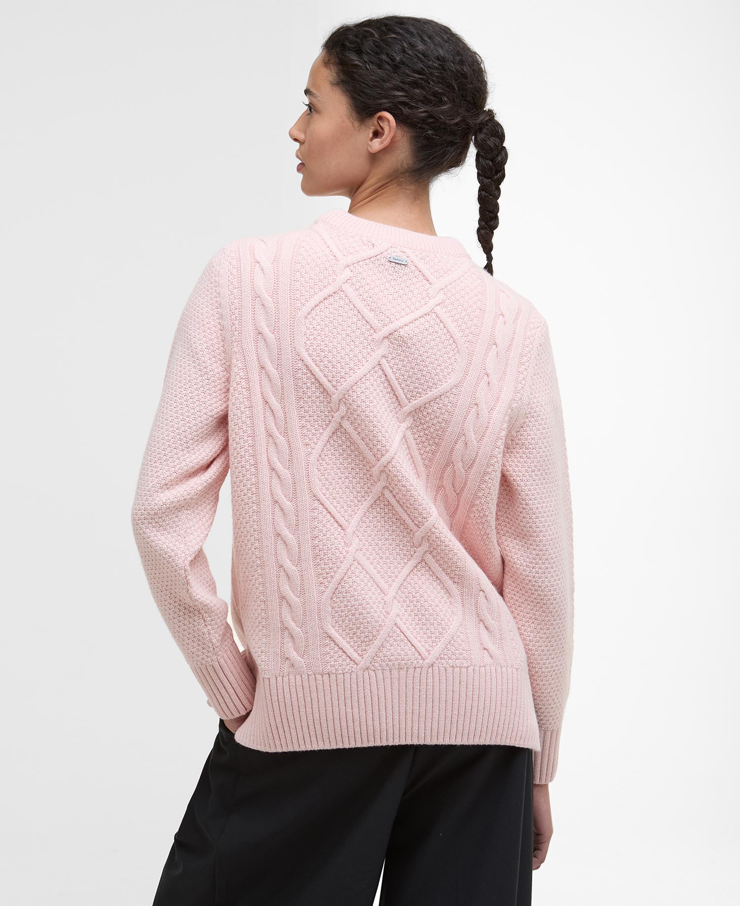 Burne Argyle Crew Neck Jumper image number 2