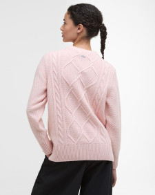 Burne Argyle Crew Neck Jumper 