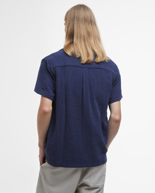 Benson Relaxed Short-Sleeved Shirt Indigo