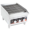 18-inch Cayenne® medium-duty radiant / lava rock charbroiler