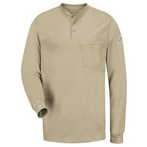 Shirt, EXCEL FR®, SEL2, Button, Khaki, Male, Large