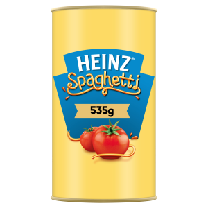  Heinz® Spaghetti The One For All Salt Reduced 535g 