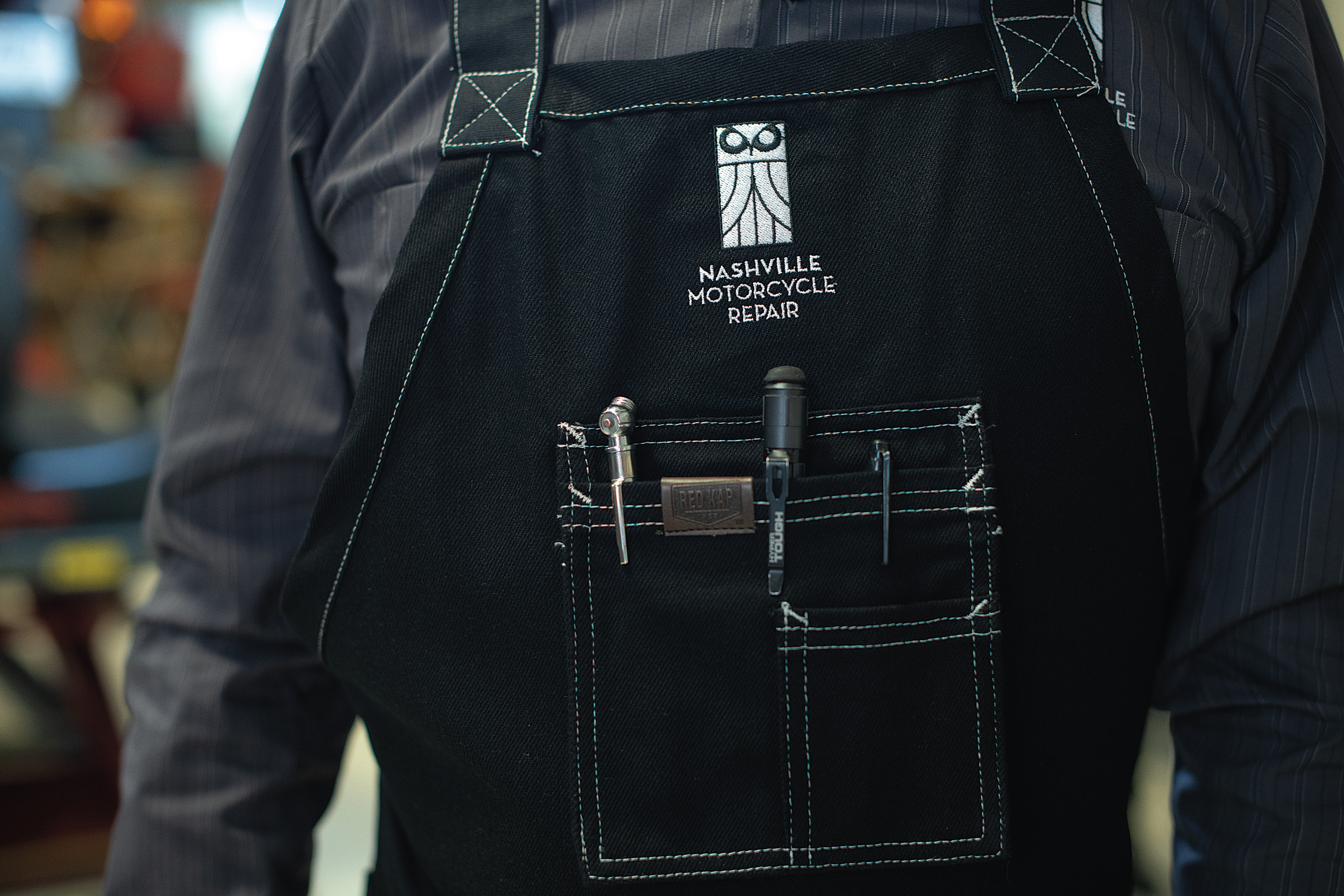 Red Kap Shop Apron - Picture 8 of 8