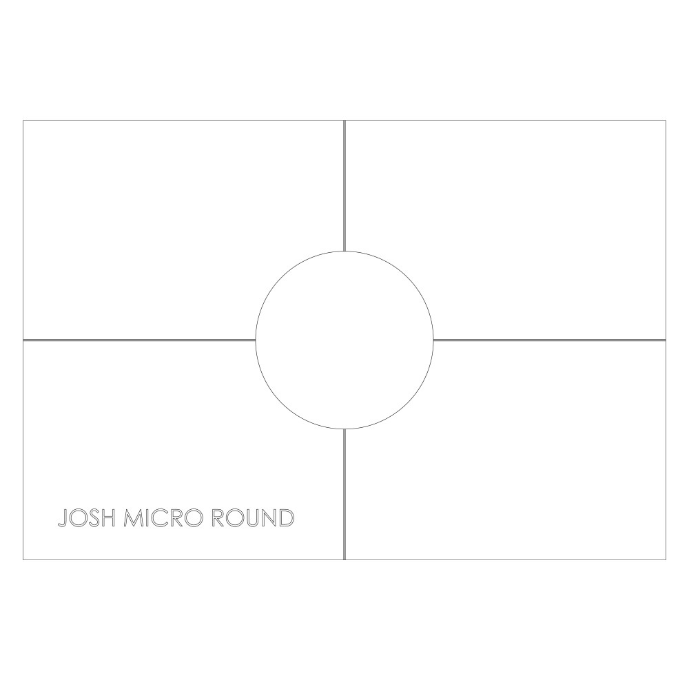 ACCESSORY | JOSH .AI MICRO ROUND ROUTER TEMPLATE