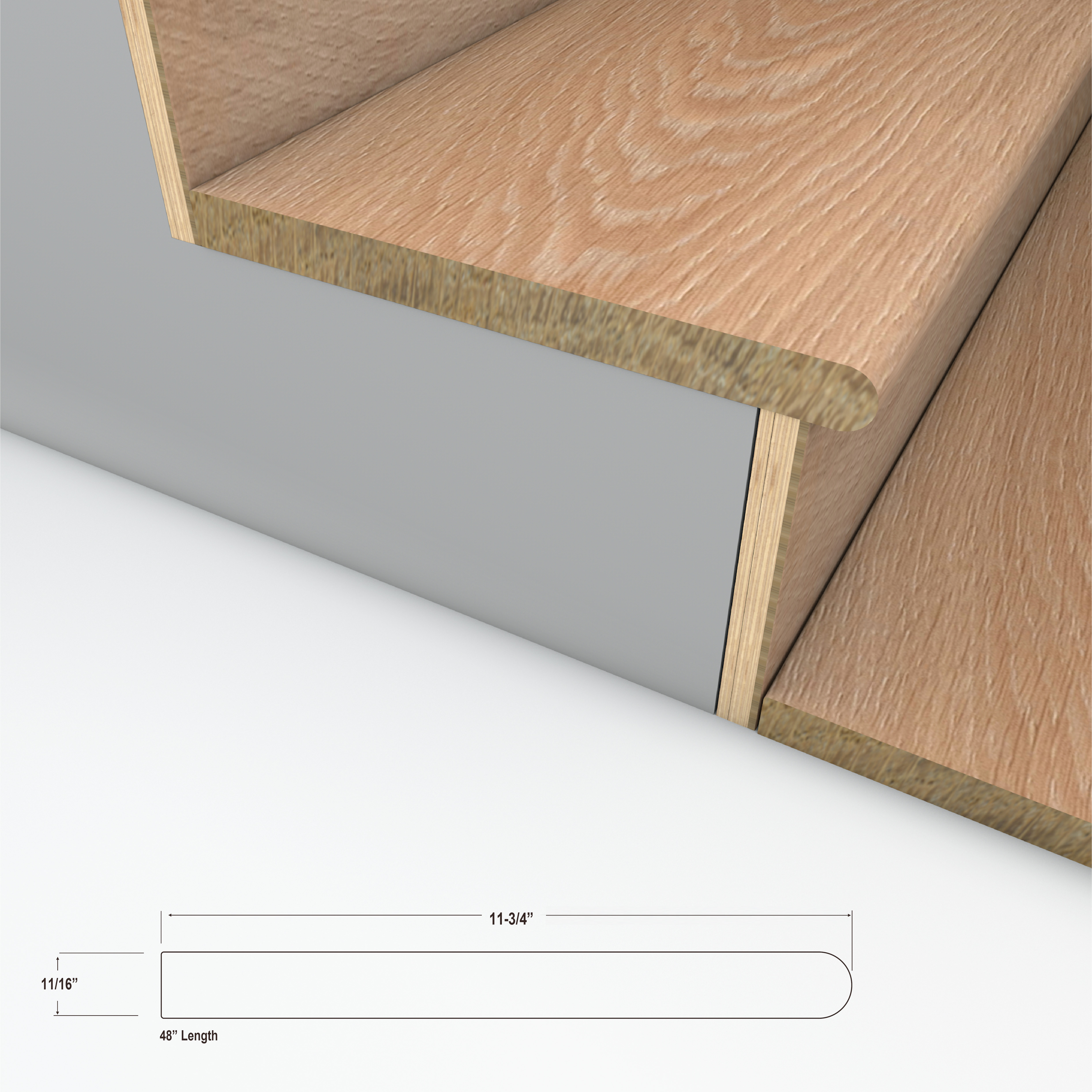Semillon Surf Stair Tread view 3