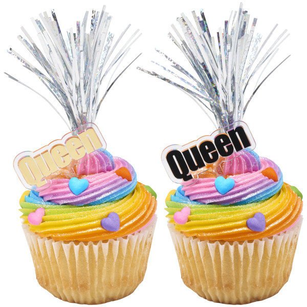Rainbow Heart Charms Assortment Dec-Ons® Decorations