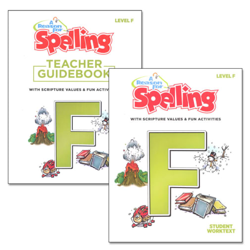 A Reason for Spelling F Homeschool Set (2nd Edition)