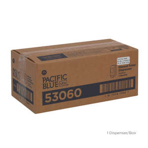 Georgia Pacific, Pacific Blue Ultra, 1200ml, Brushed Stainless, Manual Dispenser