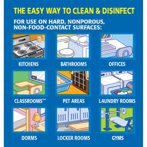 Clorox, CloroxPro, Disinfecting Wipes, 7 x 8, Fresh Scent, 75 Wipes/Container