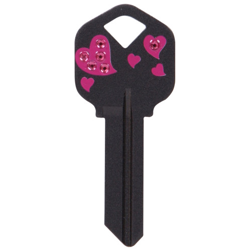 Heart Key Blank Kwikset/66 KW1