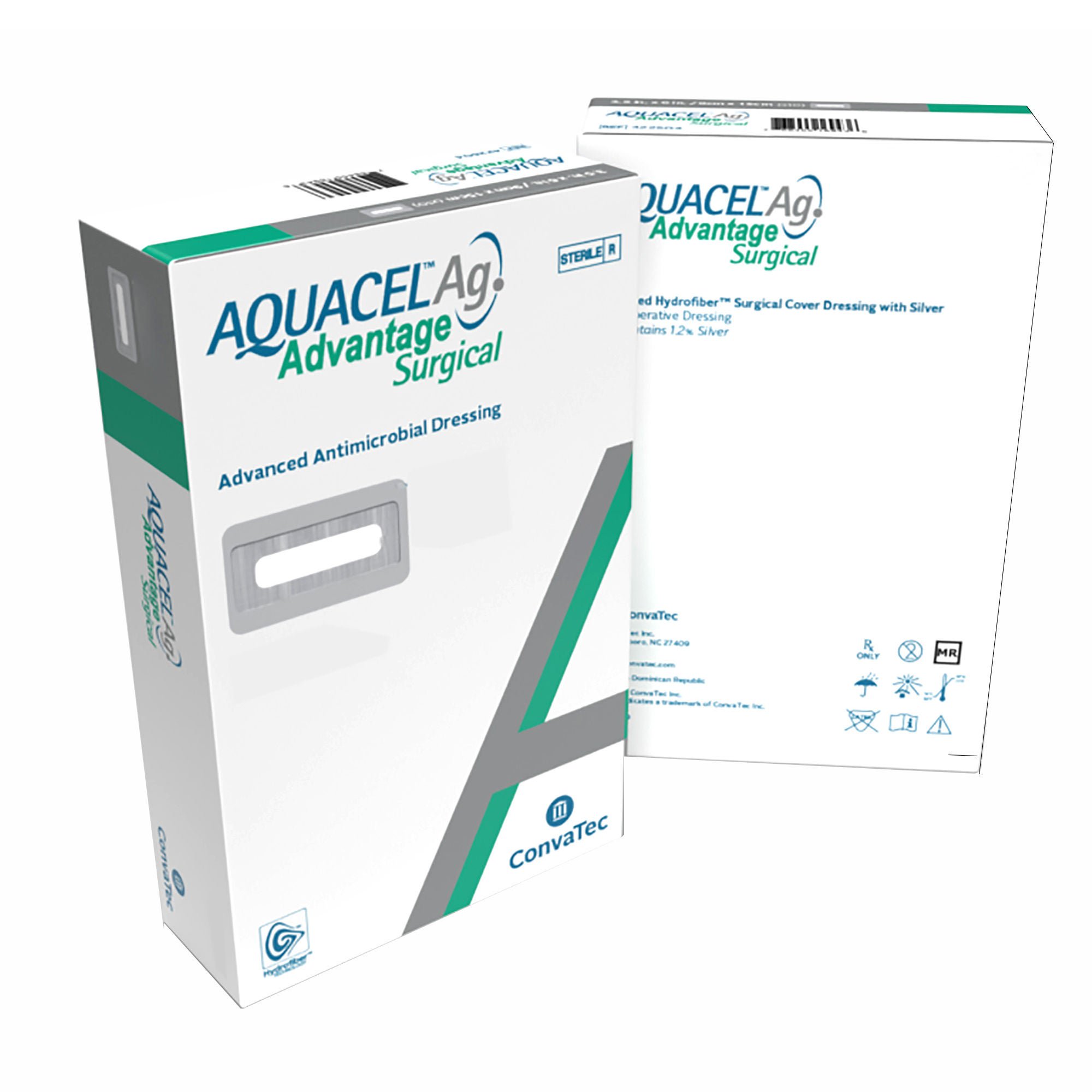 ConvaTec DRESSING, AQUACEL AG ADVANTAGESLVR 3.5"X6" (10/BX)