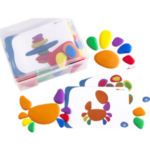 Rainbow Pebbles - Set of 36 + 40 Activities