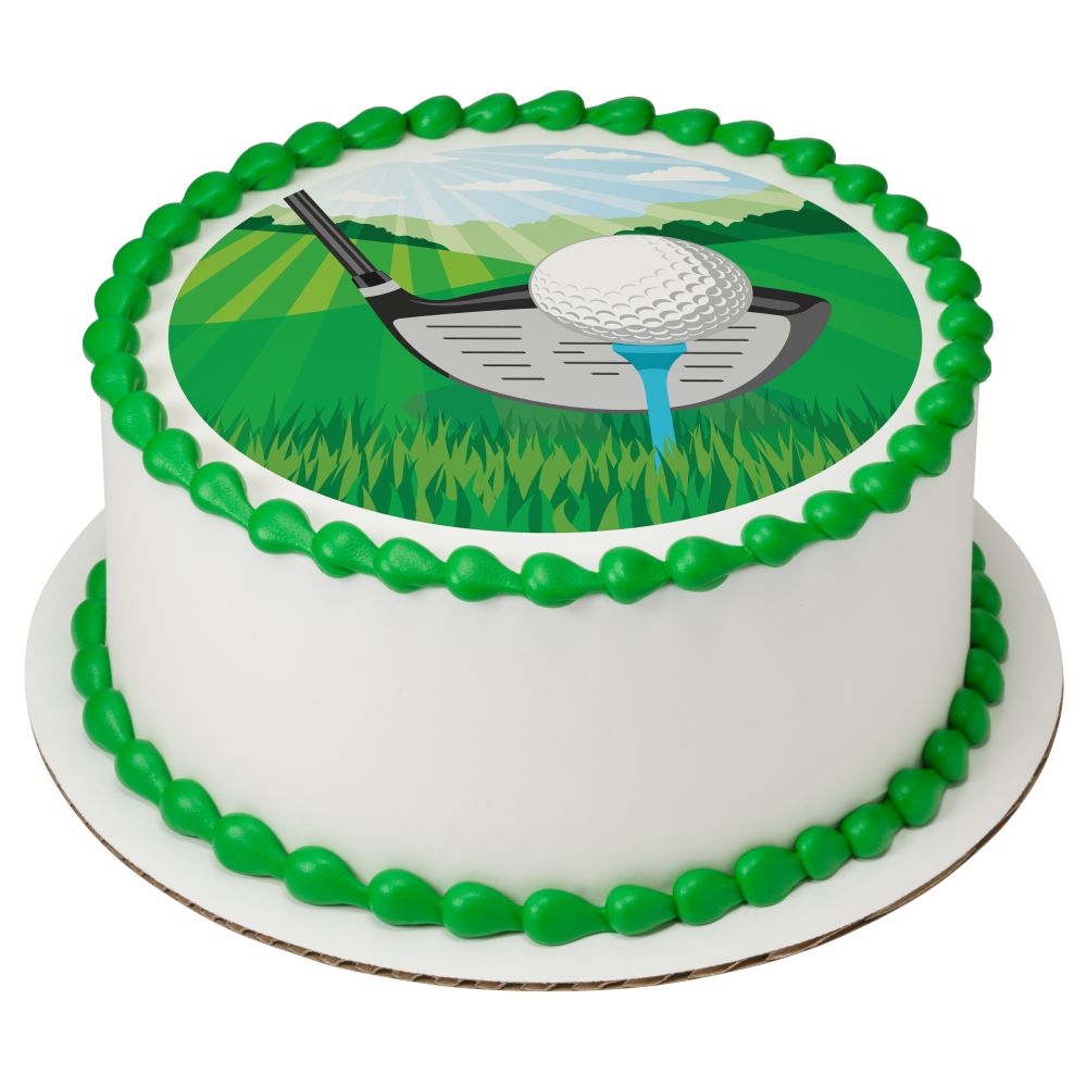 Image Cake Tee Time Golf