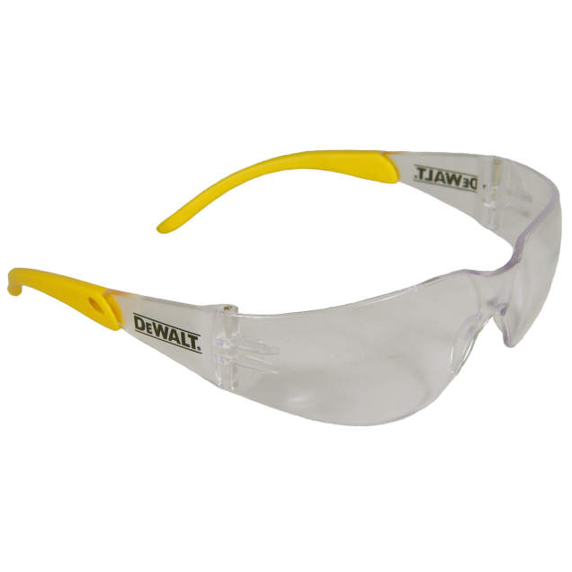 DEWALT DPG54 Protector™ Safety Glass, I/O / Yellow / I/O