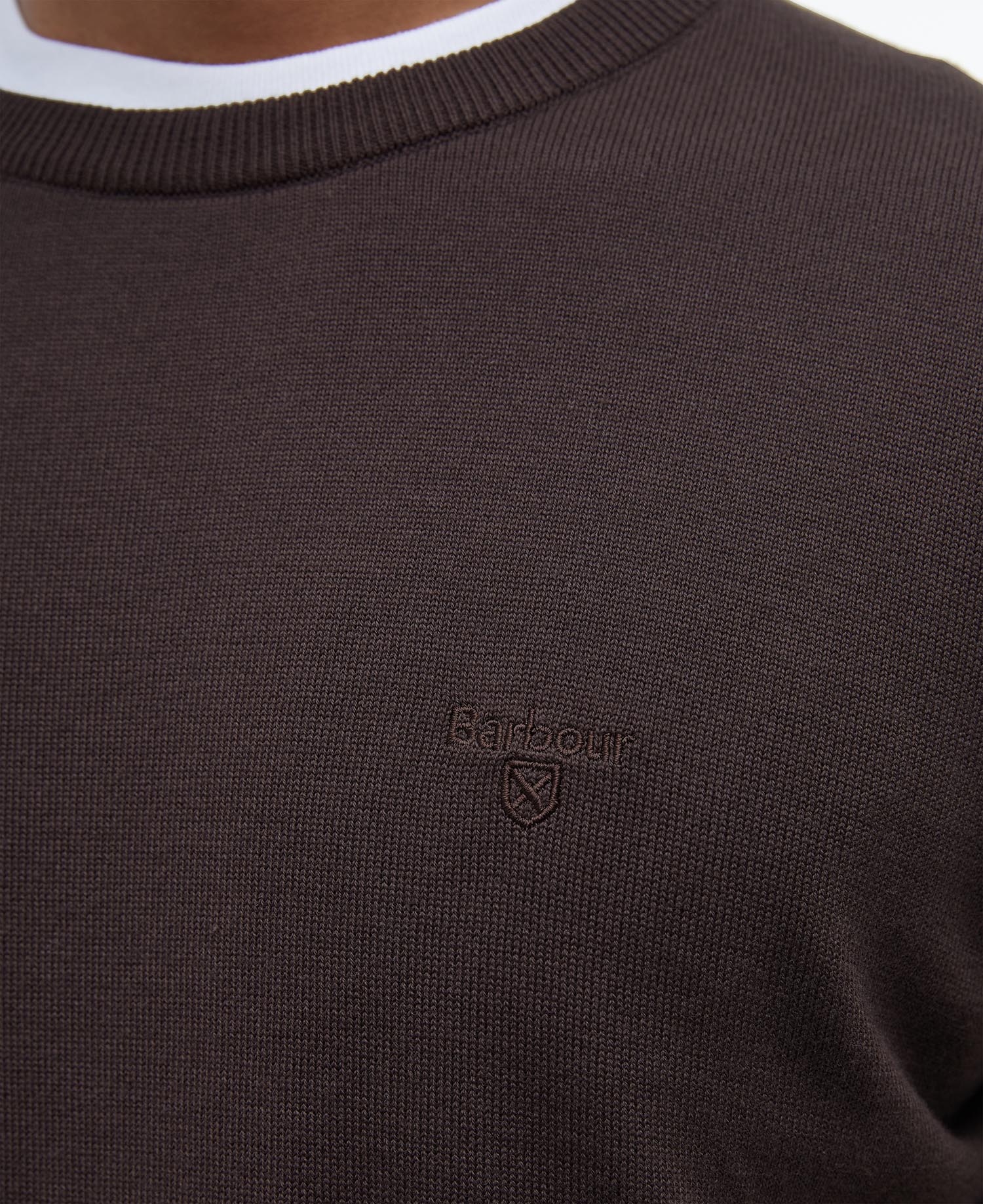 Pima Cotton Crew Neck Jumper image number 4