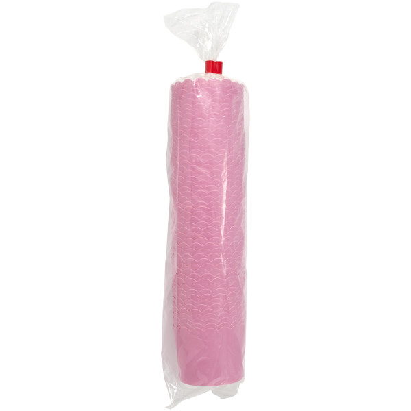 Sachet Pink Scalloped Baking Cups