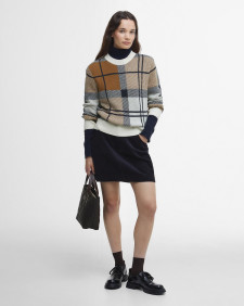 Brigitte Tartan Crew Neck Jumper 