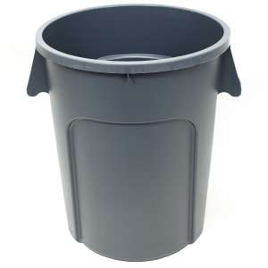 Impact, Gator, 32 gal, Gray, Receptacle