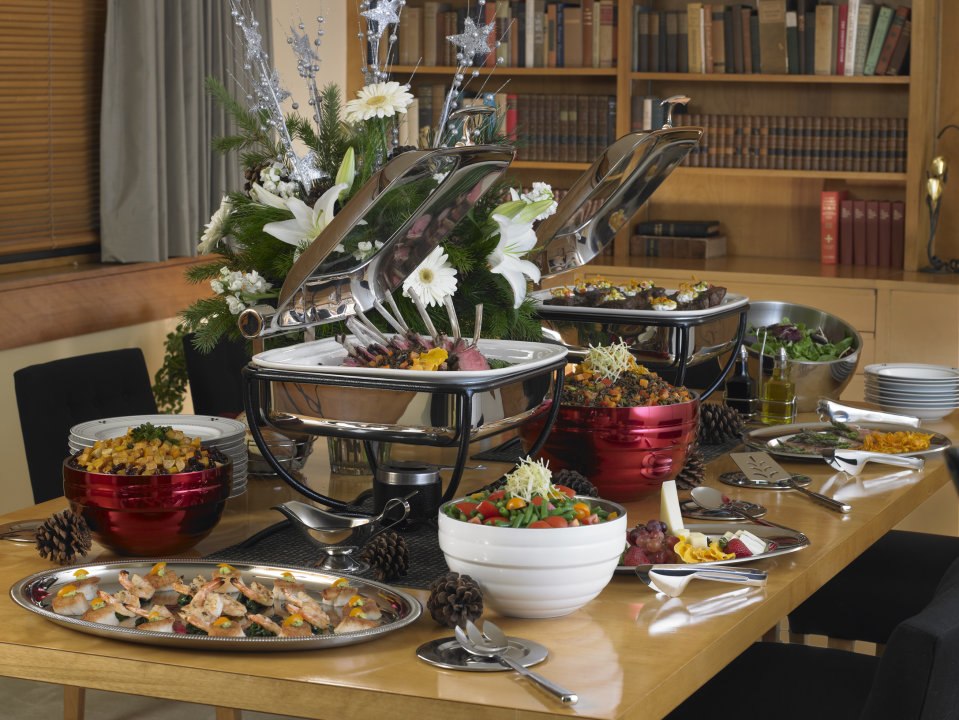 Black chafer stand for Intrigue® square induction chafer