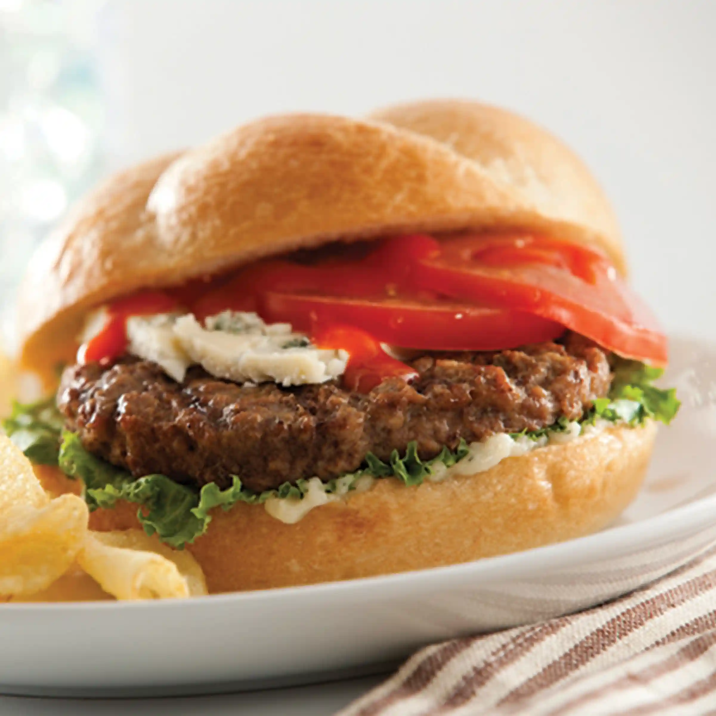 The Pub® Flame Grilled Beef Burger, 2.75 oz._image_1