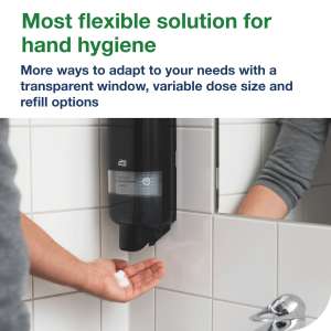 Tork, S4, 1000ml, Black, Manual Dispenser