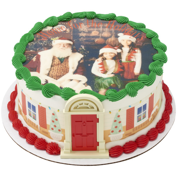 Home for the Holidays PhotoCake® Edible Image® Strips