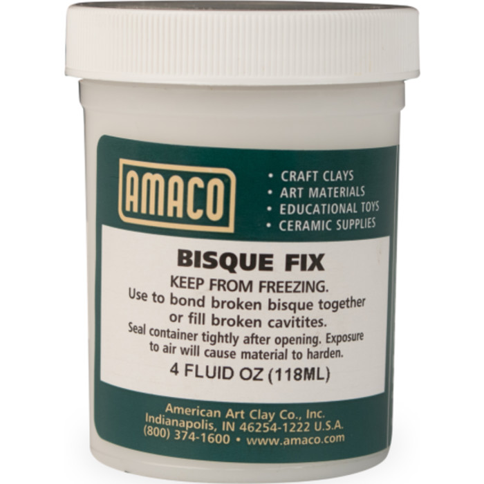 Bisque Fix, 4 oz, White