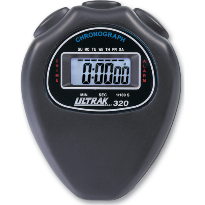 320 Cumulative Split Stopwatch, Black