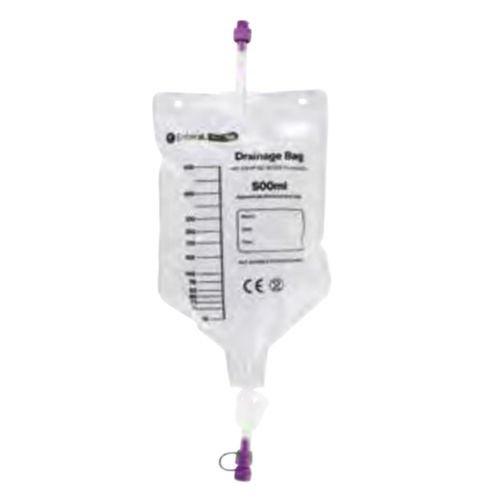GBUK Group Ltd. BAG, DRAINAGE ENFIT PVC 500ML (50/BX)