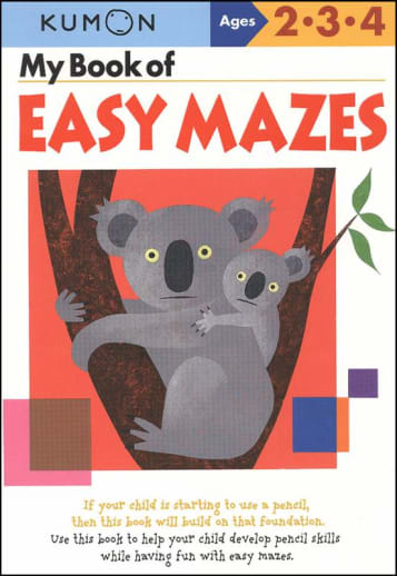 Kumon My Book of Easy Mazes (Ages 2-4)