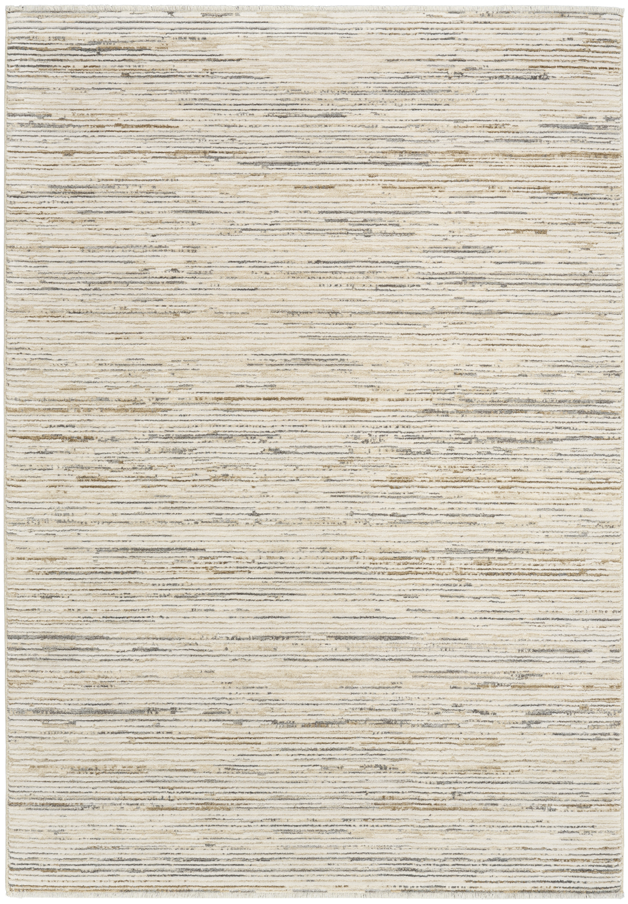 Calvin Klein CK078 Summit 3'11" x 5'11" Ivory Multicolor Modern Indoor Rug