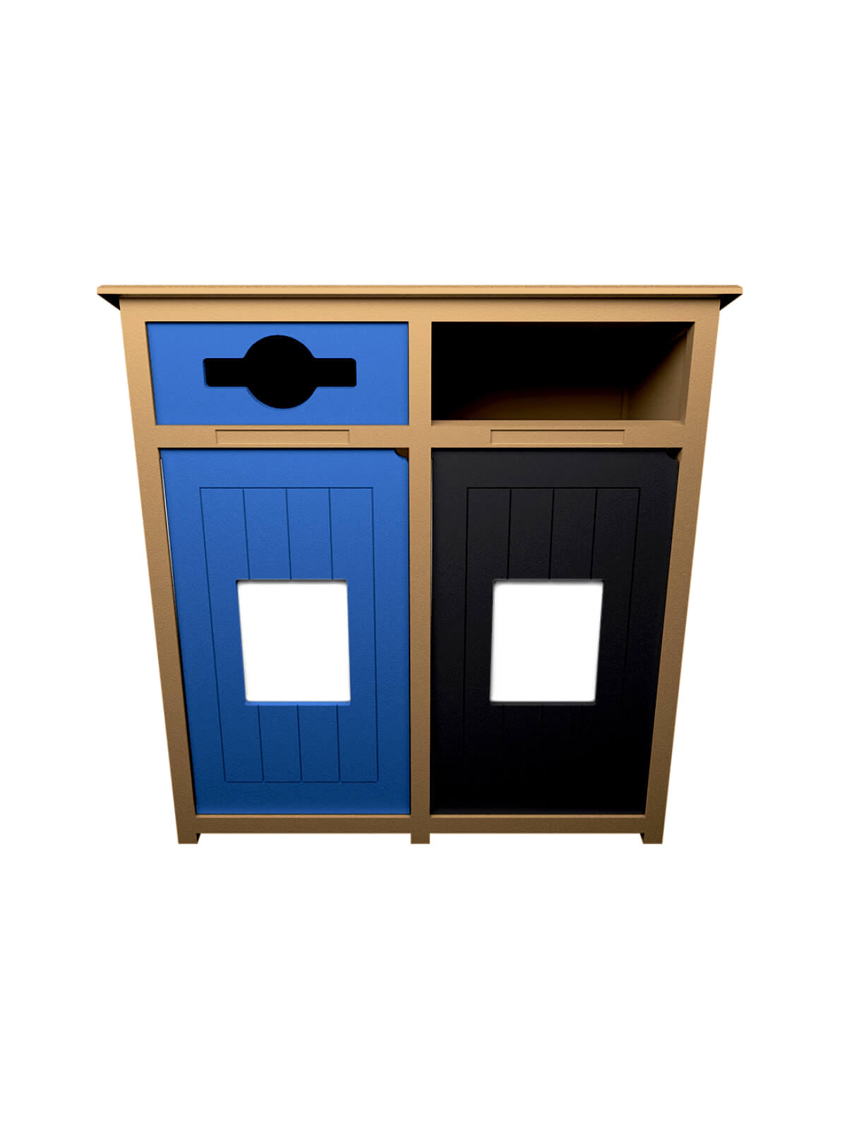 AURA – Double – Unit – Mixed-Full – Cedar-Blue-Black