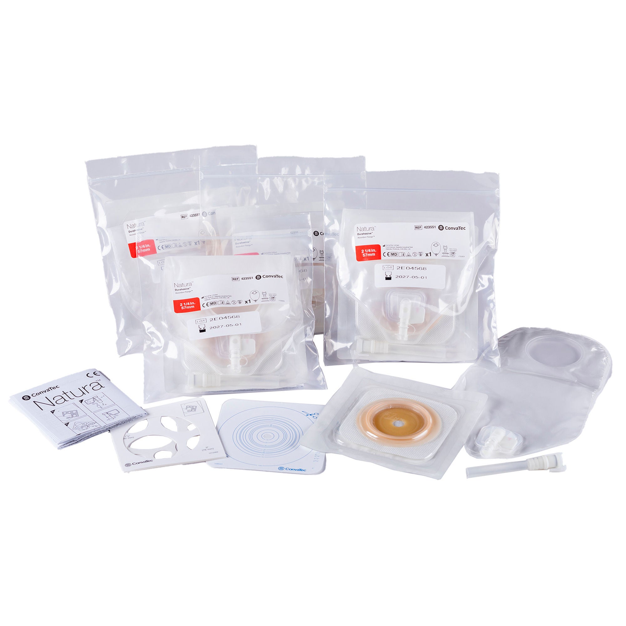 ConvaTec POST OP KIT, UROSTOMY LOW PRESS DURAHESIVE CTF 57MM (5/BX)
