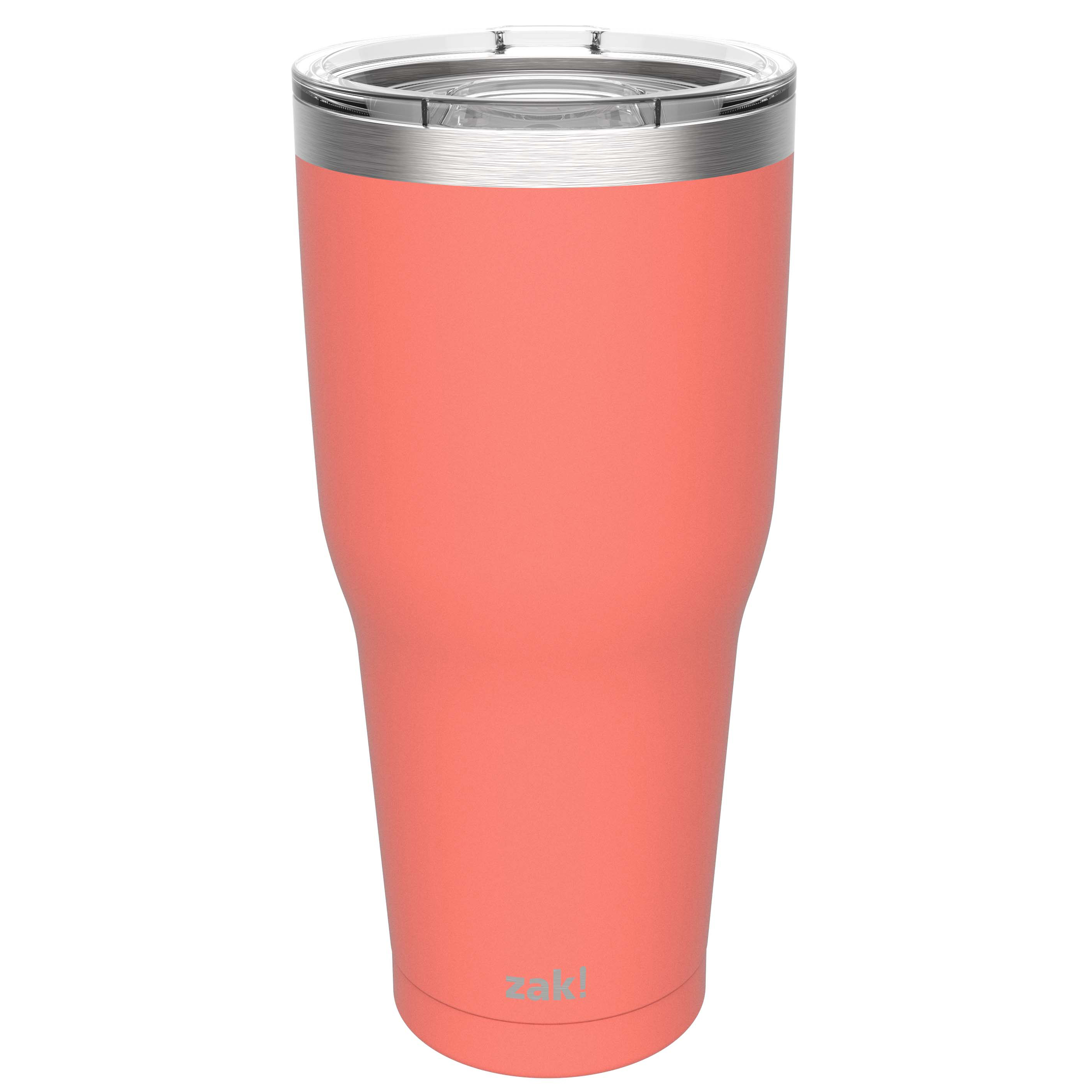 Zak Hydration 30 ounce Vacuum Insulated Stainless Steel Tumbler, Peach slideshow image 2 Zak Hydration 30 ounce Vacuum Insulated Stainless Steel Tumbler, Peach slideshow image 2