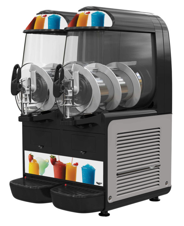 5.2-gallon double-bowl frozen-beverage machine