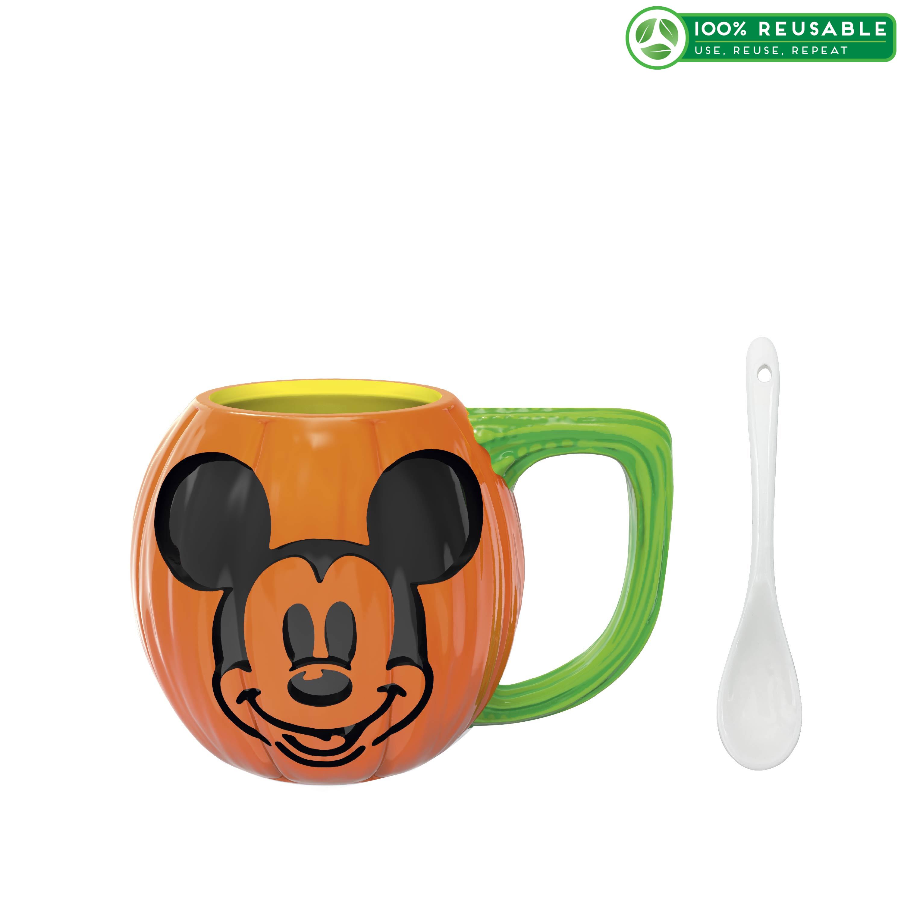 Disney 15 ounce Coffee Mug and Spoon, Mickey Mouse slideshow image 1 Disney 15 ounce Coffee Mug and Spoon, Mickey Mouse slideshow image 1