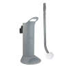 Unger, Ergo, Toilet Bowl Swab w/Holder Complete, Plastic Bristles, Gray