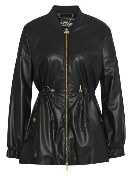 Riley Faux-Leather Casual Jacket Riley Faux-Leather Casual Jacket